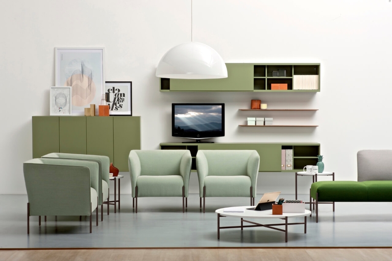 Butacas Dolly respaldo bajo