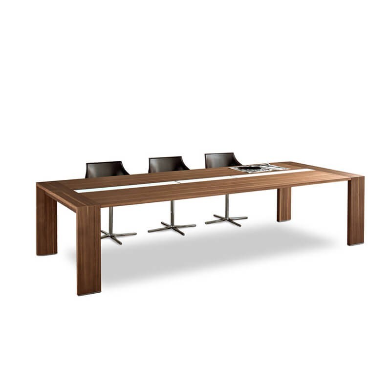Accademia Mesa de reuniones madera rectangular