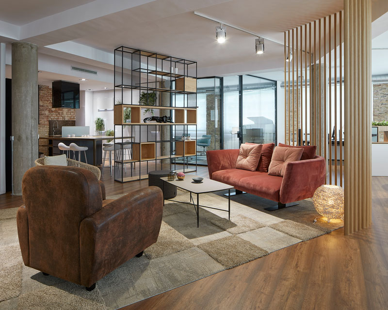 Mobiliario de oficina en Barcelona sofás